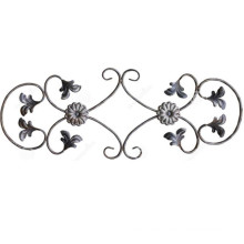 Wrought Iron Decorative Component Forged Element For Wrought iron Window railing Or fence decoration Ornament